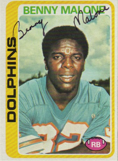 Benny Malone - Miami Dolphins