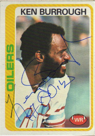 Ken Burrough - Houston Oilers