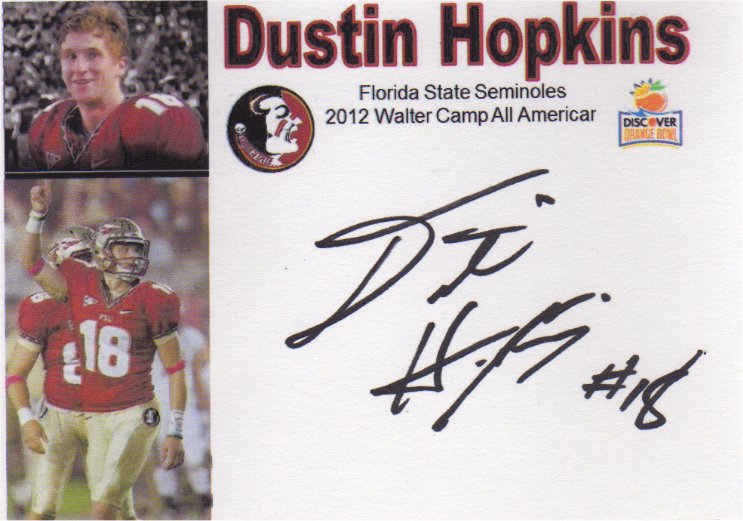Dustin Hopkins - Florida State Seminoles