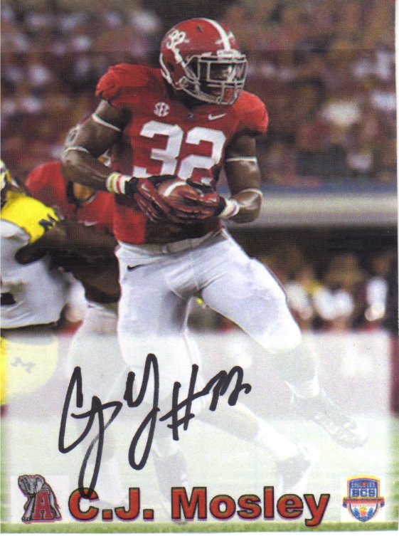 C.J. Mosley - Alabama Crimson Tide