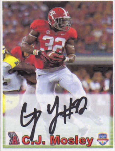 C.J. Mosley - Alabama Crimson Tide