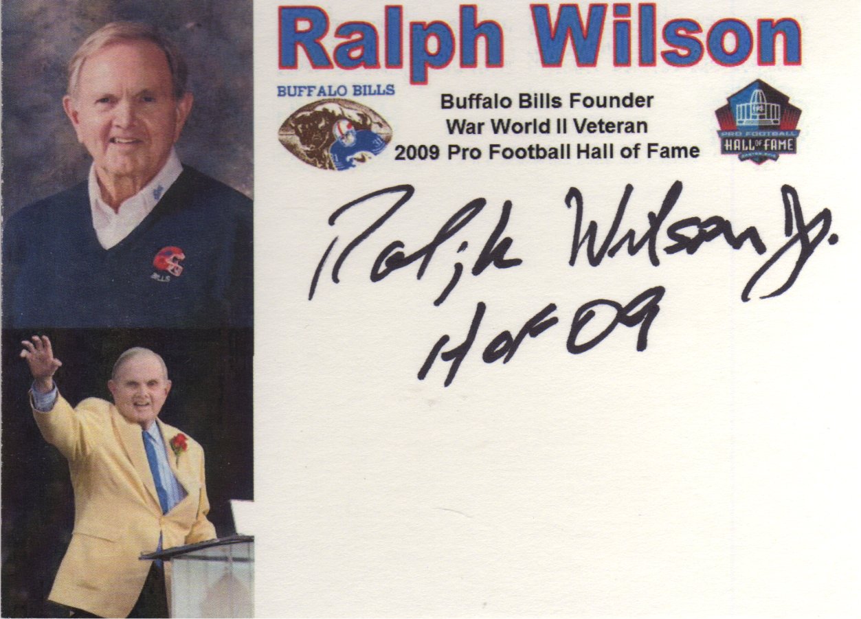 Ralph Wilson (HOF Owner) - Buffalo Bills