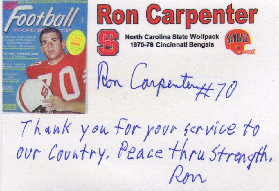Ron Carpenter - Cincinnati Bengals