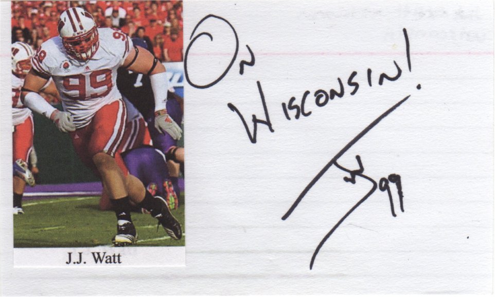J.J. Watt - Wisconsin Badgers