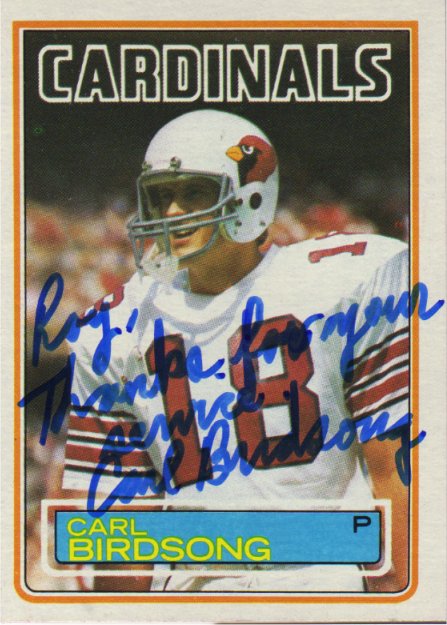Carl Birdsong - St Louis Cardinals