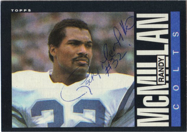 Randy McMillan - Baltimore Colts