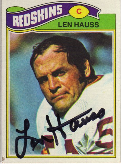 Len Hauss - Washington Redskins