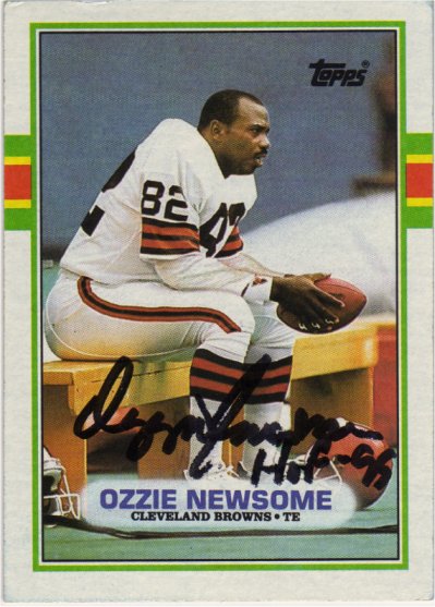 Ozzie Newsome (HOF) - Cleveland Browns