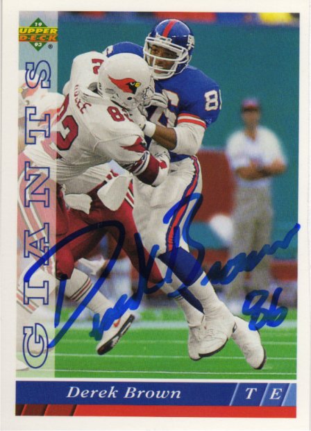 Derek Brown - New York Giants