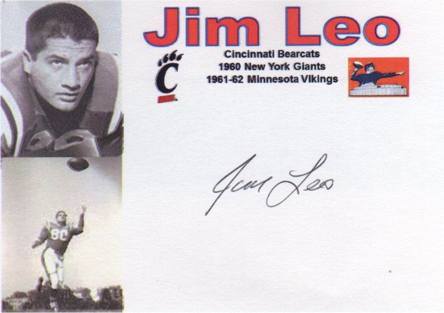 Jim Leo - New York Giants
