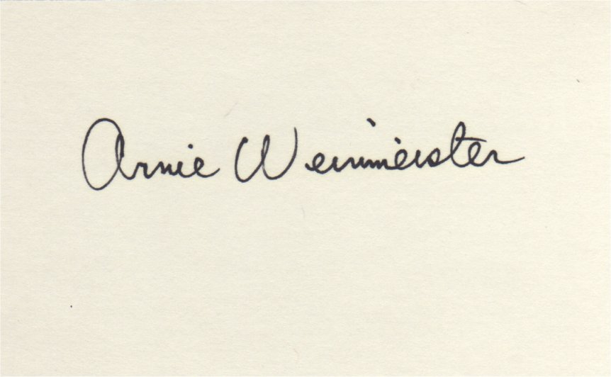 Arnie Weinmeister