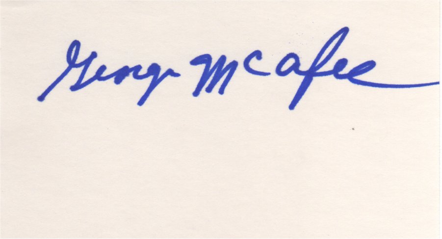 George McAfee