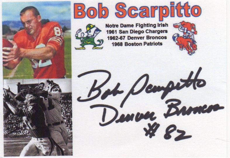 Bob Scarpitto - Denver Broncos