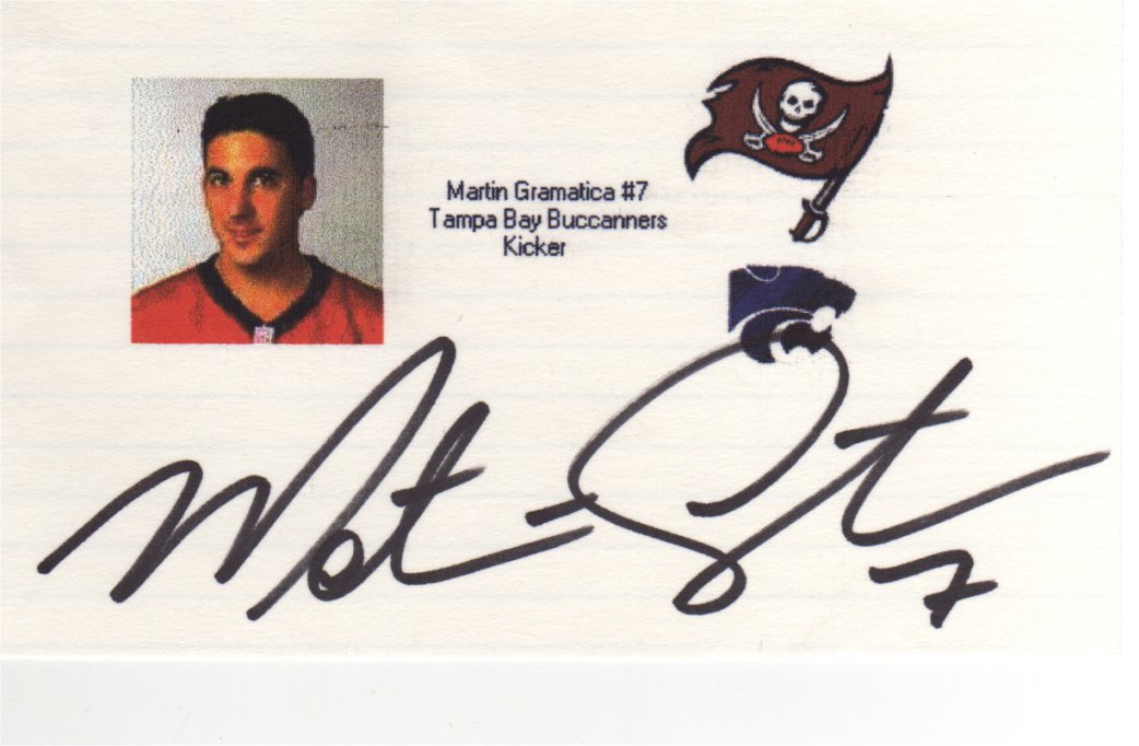 Martin Gramatica - Tampa Bay Buccaneers