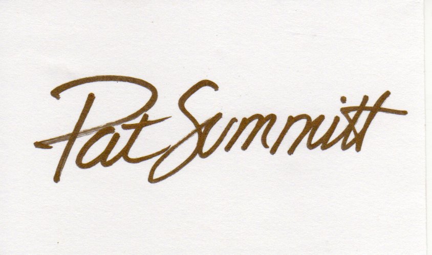 Pat Summitt - Tennessee Volunteers