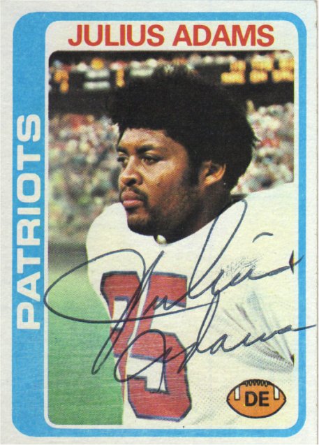 Julius Adams - New England Patriots