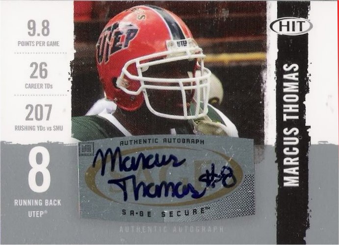 Marcus Thomas - Texas El Paso (UTEP) Miners
