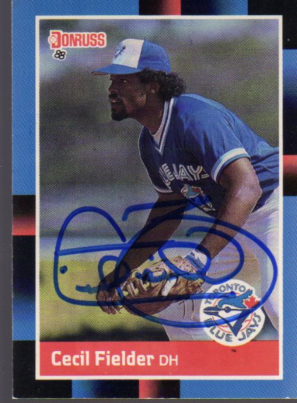 Cecil Fielder - MLB Toronto Blue Jays