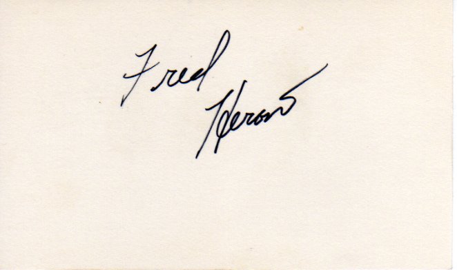 Fred Heron - St Louis Cardinals