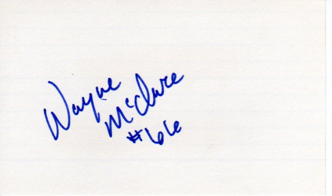 Wayne McClure - Cincinnati Bengals