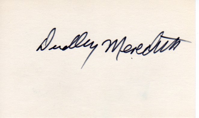 Dudley Meredith - Houston Oilers