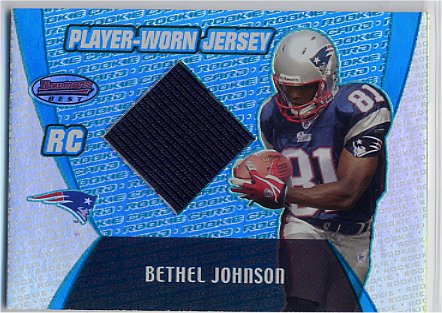Bethel Johnson - New England Patriots