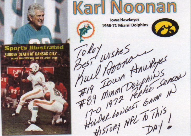 Karl Noonan - Miami Dolphins