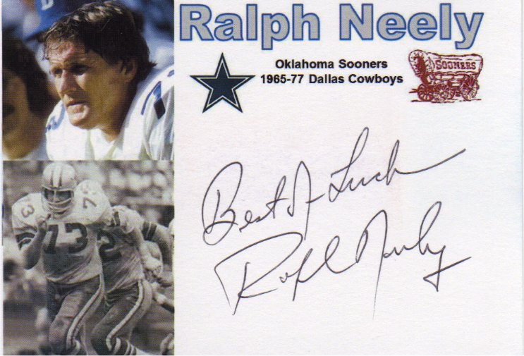 Ralph Neely - Dallas Cowboys