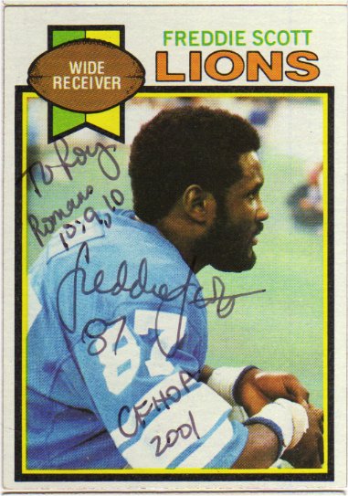 Freddie Scott - Detroit Lions