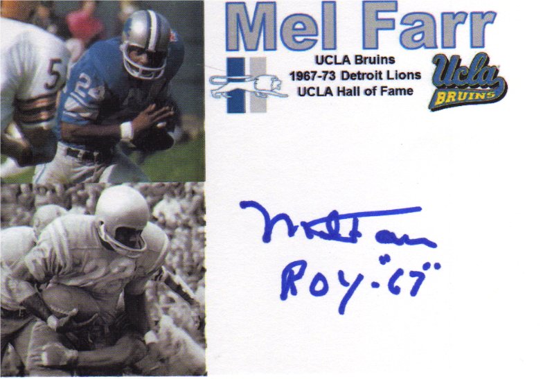 Mel Farr - Detroit Lions