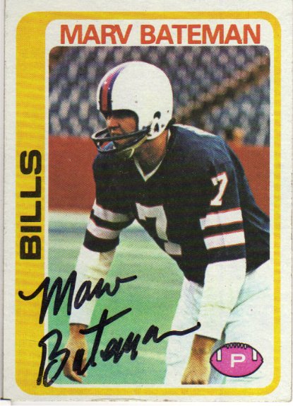 Marv Bateman - Buffalo Bills