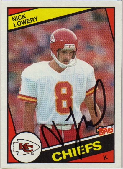 Nick Lowery - Kansas City Chiefs