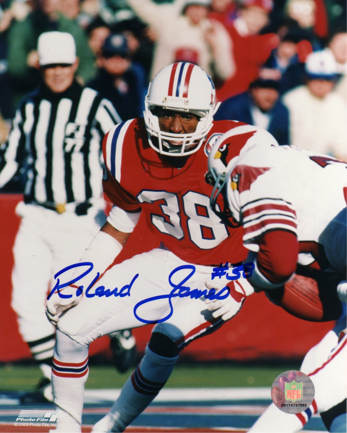 Roland James - New England Patriots