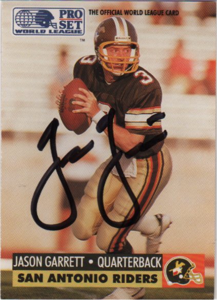 Jason Garrett - San Antonio Riders