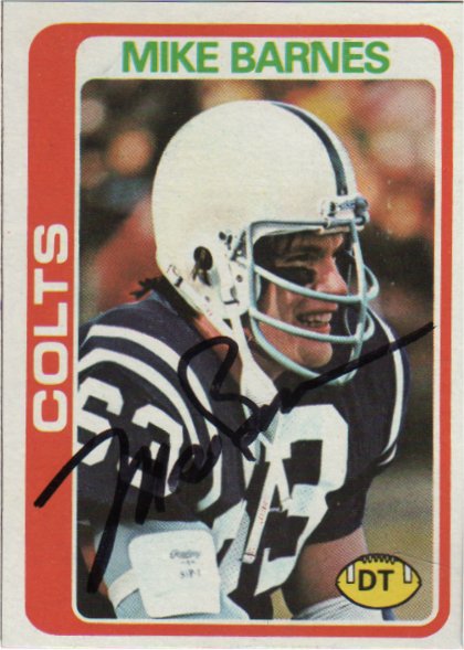 Mike Barnes - Baltimore Colts