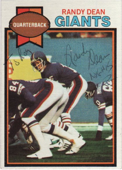 Randy Dean - New York Giants