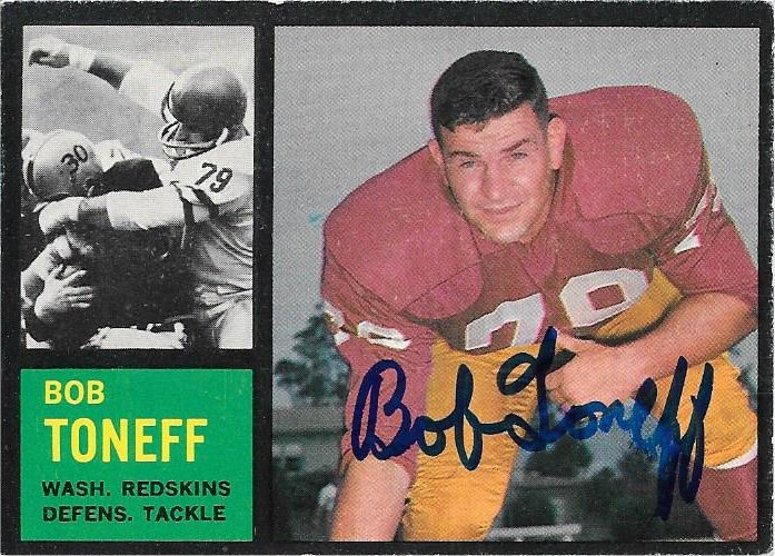 Bob Toneff - Washington Redskins