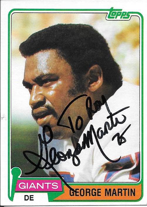 George Martin - New York Giants