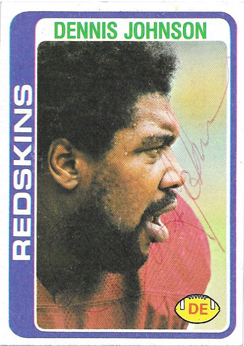 Dennis Johnson - Washington Redskins