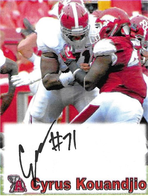 Cyrus Kouandjio - Alabama Crimson Tide