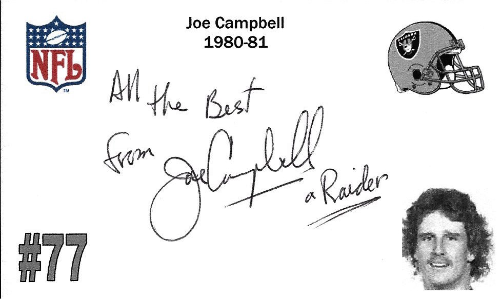 Joe Campbell - Oakland Raiders