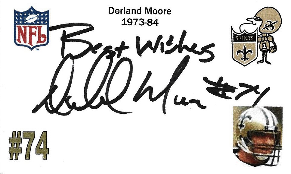 Derland Moore - New Orleans Saints