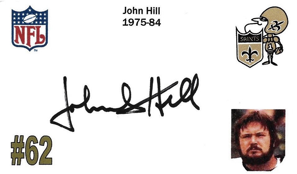 John Hill - New Orleans Saints