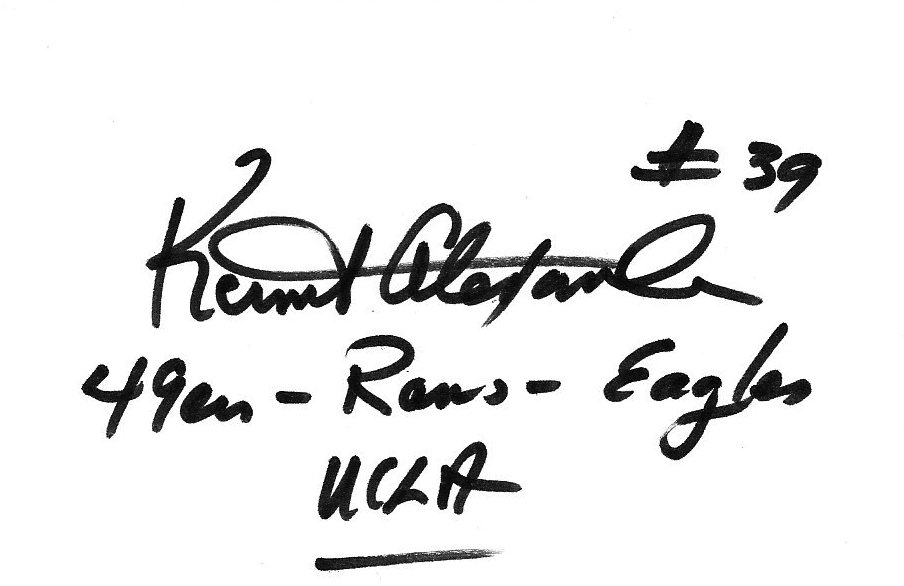 Kermit Alexander - San Francisco 49ers