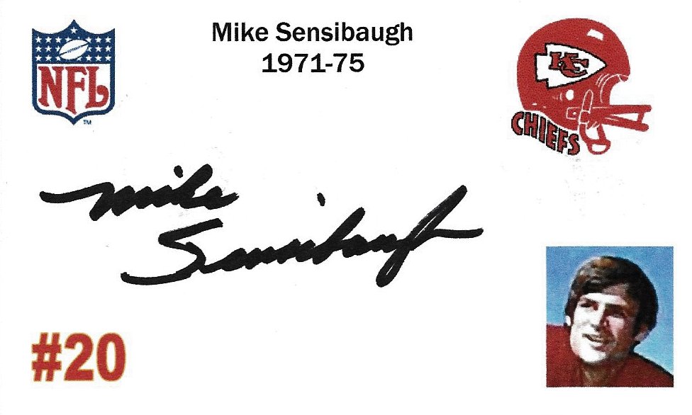 Mike Sensibaugh - Kansas City Chiefs