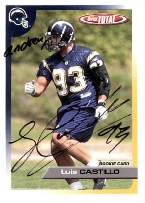 Luis Castillo - San Diego Chargers