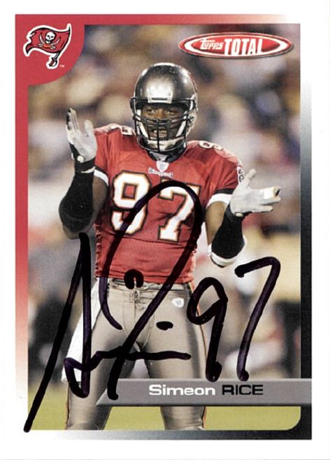 Simeon Rice - Tampa Bay Buccaneers