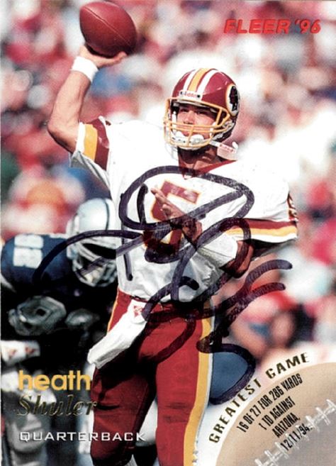 Heath Shuler - Washington Redskins