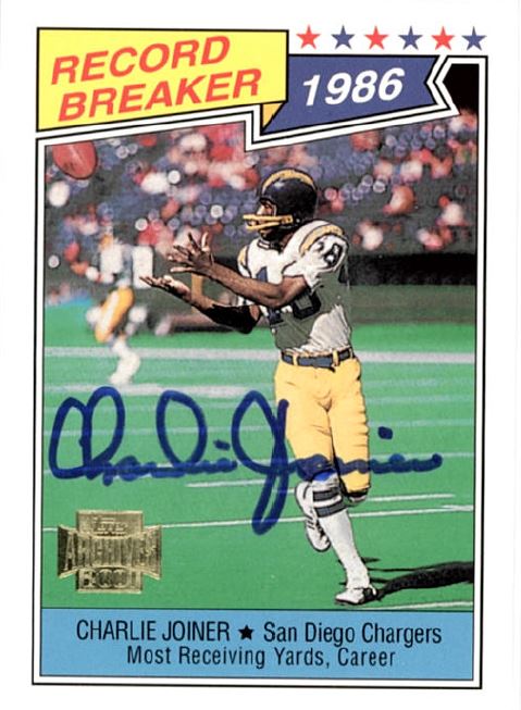 Charlie Joiner - San Diego Chargers
