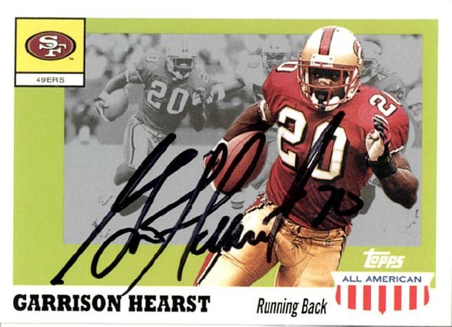 Garrison Hearst - San Francisco 49ers